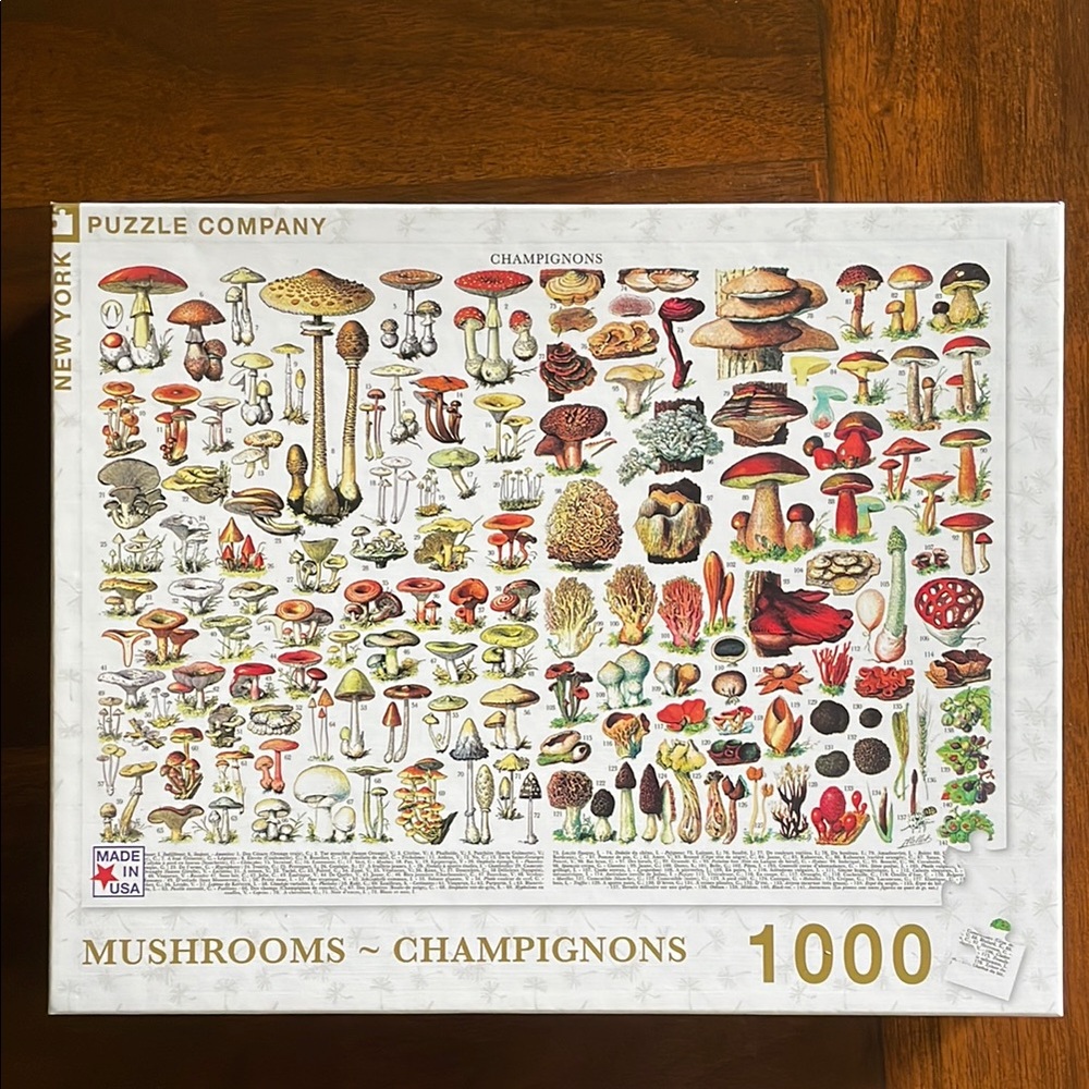 Mushroom Puzzle - 1000 Pieces